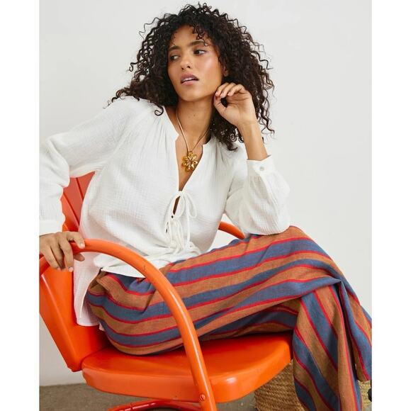 NWOT Women’s Rails Brielle Top in White SZ M - Picture 3 of 8